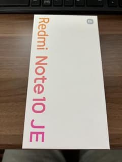 AU Redmi Note 10 JE  64G グラファイトグレーのサムネイル