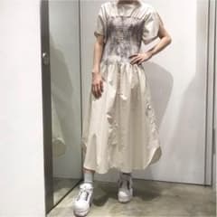 これ以上値下げ不可　ガスヴァンサントみたいに蒼い　コルセットドレスのサムネイル