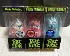 ☆Rat Fink☆フィギュア Wacky Wobbler 【3体セット】 - メルカリ