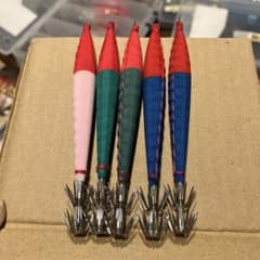 キーストン 硬質発泡浮きスッテ 5本 ヤリイカ ケンサキイカのサムネイル