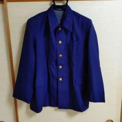 希少品】鉄道制服 紺色 ジャケット 鉄道グッズ 国鉄 昭和 - メルカリ