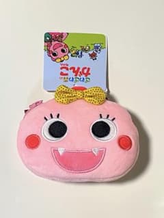【新品未使用】ざわざわ森のがんこちゃん フェイスポーチ付きエコバッグ(汚れあり)のサムネイル