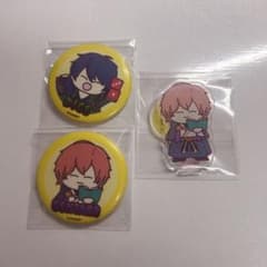 ヒプマイ ダイソー 夢野幻太郎 有栖川帝統 缶バッジ アクスタ - メルカリ