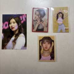 TWICE サナ トレカ・フォトカード 4枚セットのサムネイル