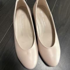 値下げ！ECCO エコー レザーパンプス ピンクベージュ35