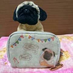 パグちゃんのキーケース 小銭入れ付きのサムネイル