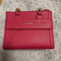 JILL STUART ショルダーバッグ ピンク バンブーハンドルのサムネイル