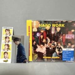 なにわ男子 HARD WORK 通常盤のサムネイル