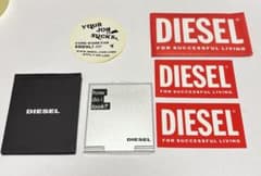 【非売品】DIESEL コンパクトミラー＆ステッカー3枚セット 55DSLのサムネイル