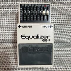BOSS GE-7 イコライザー台湾製 1989年頃 ACA仕様【動作品】 - メルカリ