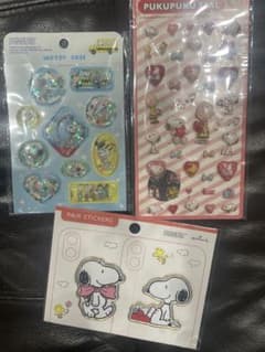 K*z様 PEANUTS スヌーピー シールセットのサムネイル