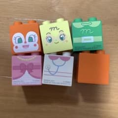 アンパンマン ブロックラボ ブロック 6個セット