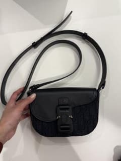 DIOR Saddle メッセンジャーバッグ ミニ　ブラックのサムネイル
