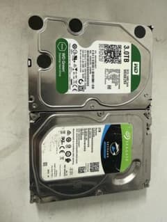 3.5インチHDD 2台セット WD Green 3TB Seagate 2TB | Mercari