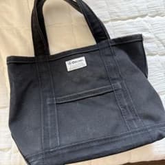 中古/日本製ORCIVALオーシバル キャンバストートバッグ BLACKブラックのサムネイル