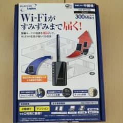 無線LAN中継機　Logitec LAN-RPT01BK　中古品のサムネイル
