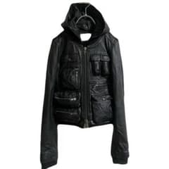 gimmick leather jacket レザー ジャケット goa lgb - メルカリ