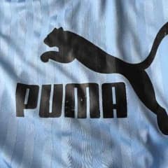 PUMAジャージ L 水色✖️黒 上のみのサムネイル