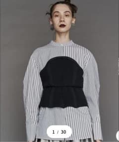 UN3D./アンスリード/KNIT BUSTIER DOCKING SHIRTS - メルカリ