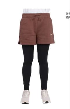 NIKE スウェットショートパンツ ブラウンのサムネイル