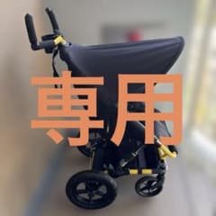 【3月末まで日焼け止め塗るぞ様専用】CURIO ベビーカー ブラック/イエローのサムネイル