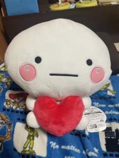 しろまる ハートだっこBIGぬいぐるみのサムネイル