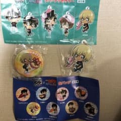くら寿司コナン　AMURO 缶バッジ&ラバーアクセサリーのサムネイル