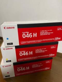 Canon 046H 純正トナーカートリッジ 3色セットのサムネイル
