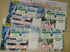 ナガシマスパーランド パスポート 2枚のサムネイル