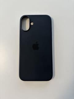 【Apple純正】iPhone 16 Plus シリコーンケース ブラックのサムネイル
