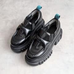 試着のみUN3D. BORDER SOLE LOAFERアンスリード ローファー UN3D. SOLE PLUMP LOAFER アンスリードプランプローファー - メルカリ