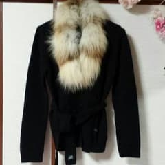 BURBERRYBLUELABELファー付きカーディガンのサムネイル