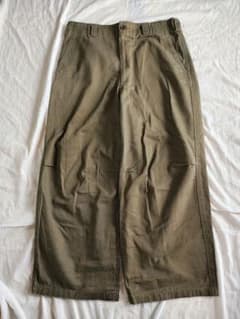 AD1997 CDGH ワイドワークパンツ　カーキグリーン　田中オム AD1997 CDGH ワイドワークパンツ カーキグリーン 田中オム - メルカリ