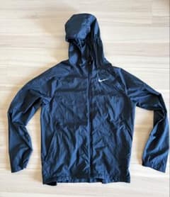 NIKE ナイキ ランニング ウインドブレーカー フード付き ブラックのサムネイル