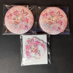 名探偵プリキュアLIVE 缶バッジ ミニアクリルスタンド キュア