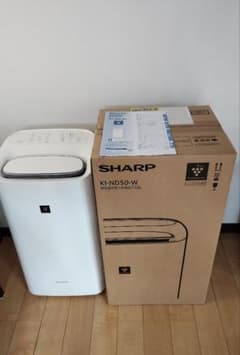 SHARP KI-ND50 除加湿空気清浄機 2021年製 音が大きくジャンク扱 
