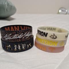 MAN WITH A MISSION ラバーバンド 5本セット - メルカリ