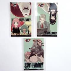 SPY×FAMILY 스파이 패밀리 점프숍 스티커 3장