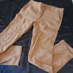 【ワークマン美品】ベージュパンツ ストレッチ裏起毛のサムネイル