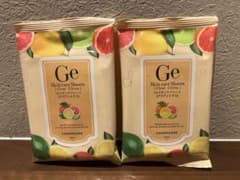 【新品未開封】Geスキンケアシート  クリアシトラス　10枚×2個のサムネイル