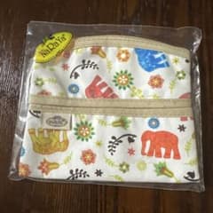 未使用　NaRaYa ゾウ柄 ポーチのサムネイル