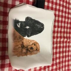 犬柄のポーチのサムネイル