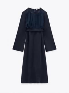 ZARA ザラ　ロングワンピース　チェストディテール　Mのサムネイル