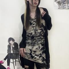 CIVARIZE 総柄 タンクトップ アシンメトリー ロング丈 archive - メルカリ