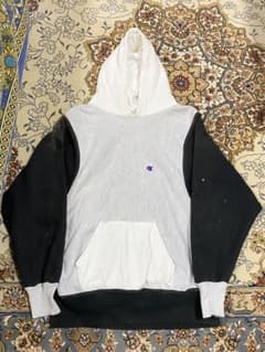 90s Champion チャンピオン メキシコ製 パーカー クレイジー マルチ 