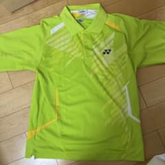 YONEX バドミントンシャツ Oサイズ ライムグリーンのサムネイル