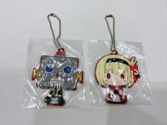 Licorice Li Magnemite Rubber Mascot Set of 2: Chizuru Nishikigi, Robota (Ichiban Kuji)