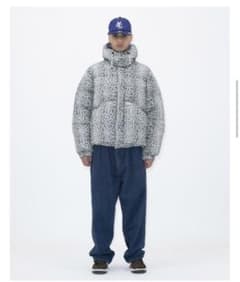 YESEYESEE Hooded Down Jacket Leopardのサムネイル