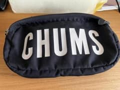 【中古品】CHUMS チャムス ボディバッグ ウエストポーチ ブラックのサムネイル