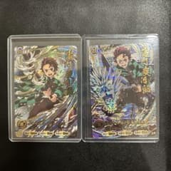 鬼滅の刃 日輪バトルスラッシュ 竈門炭治郎 URパラレル UR 2枚セット